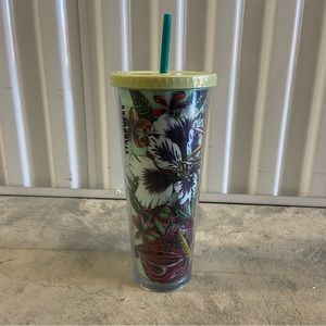 Starbucks Tropical Floral Hawaii Tumbler- 24 oz